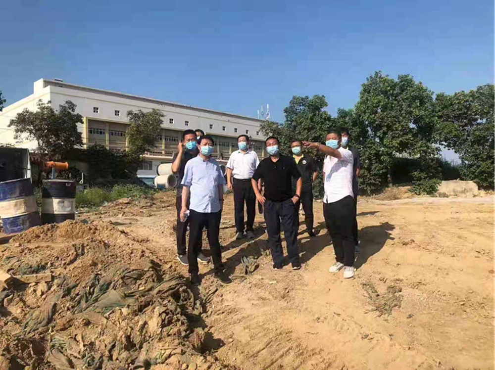 市國資委領(lǐng)導檢查指導市政工程復工復產(chǎn)工作